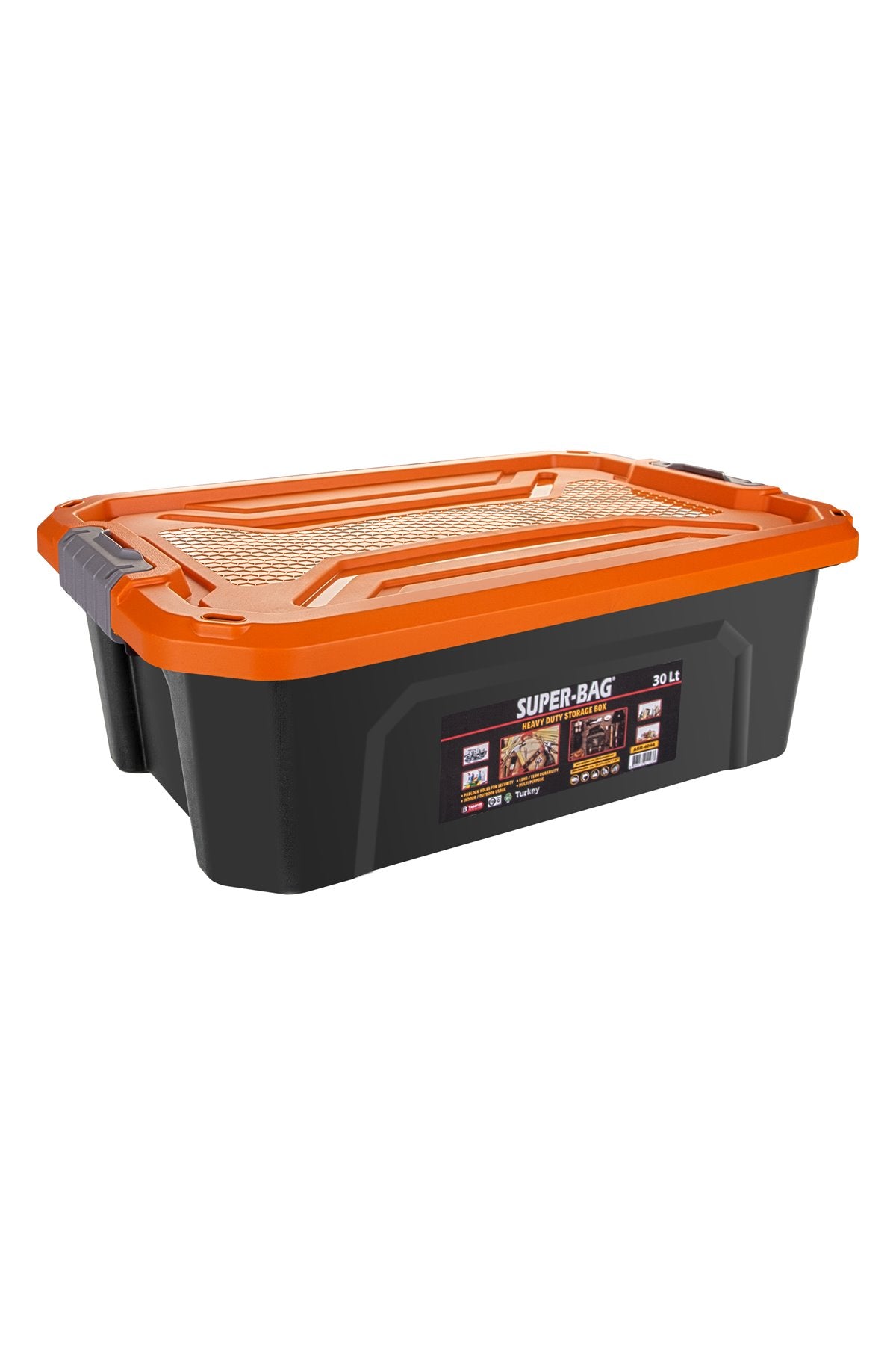Superbag Saklama Kutusu Renkli Kapak 30 L (ASR-4044)