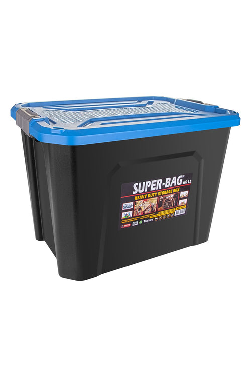Superbag Saklama Kutusu Renkli Kapak 60 L (ASR-4046)