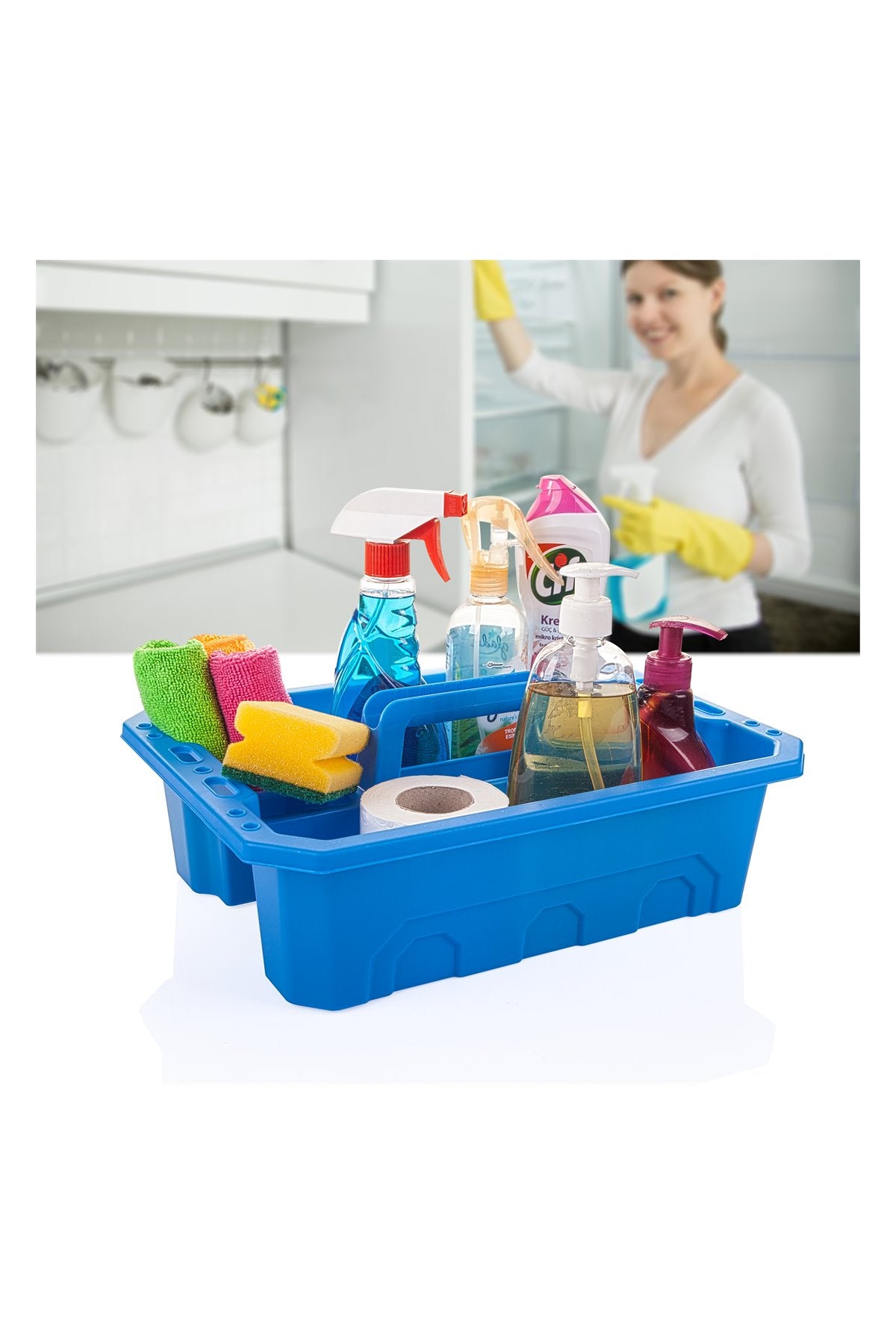 Asrın Plastik Çok Amaçlı Takım Sepeti 390 (ASR-5045)