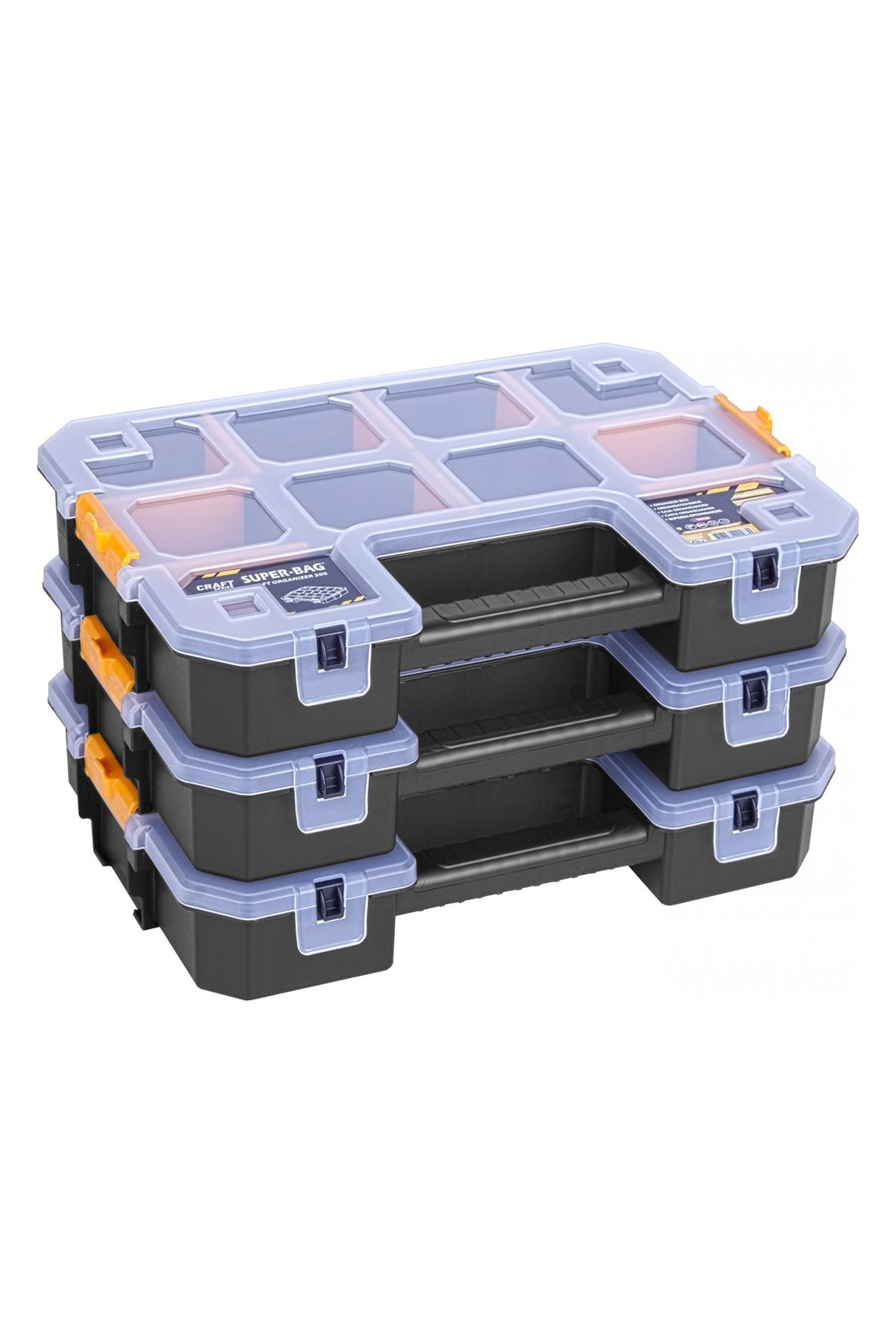 Asrın Plastik Craft Organizer 200 Kutu (ASR-5070)
