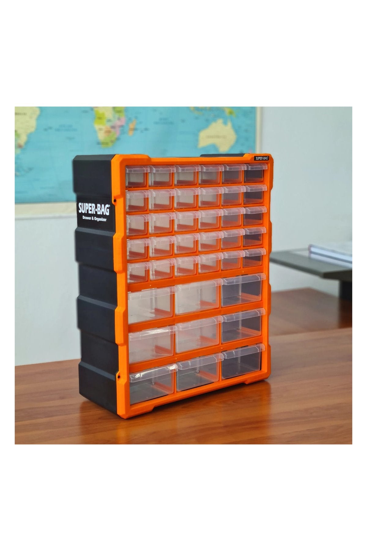 Super-Bag 39'lu Büyük Monoblok Çekmece Seti (ASR-6001)