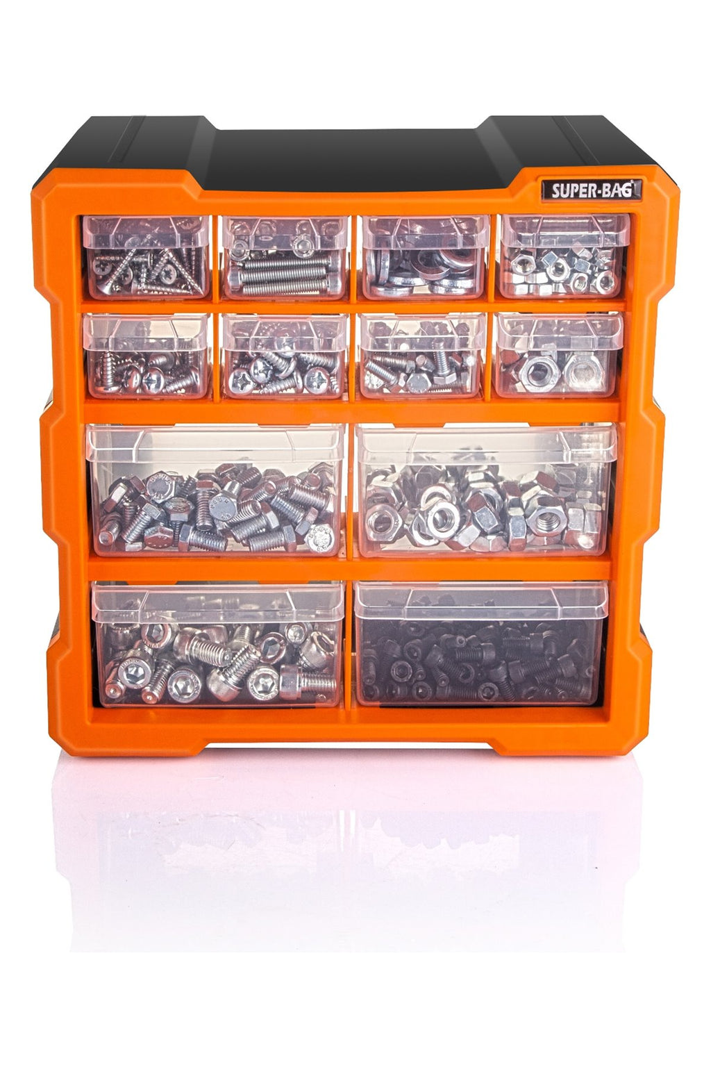 Super-Bag 12'li Küçük Monoblok Çekmece Seti (ASR-6007)