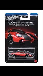 Hot Wheels Silver Series Exotics Pagani Utopia 1:64 Model Araba
