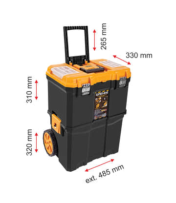 Super-Bag Çift Katlı Tekerlekli Takım Çantası (ASR-5039)