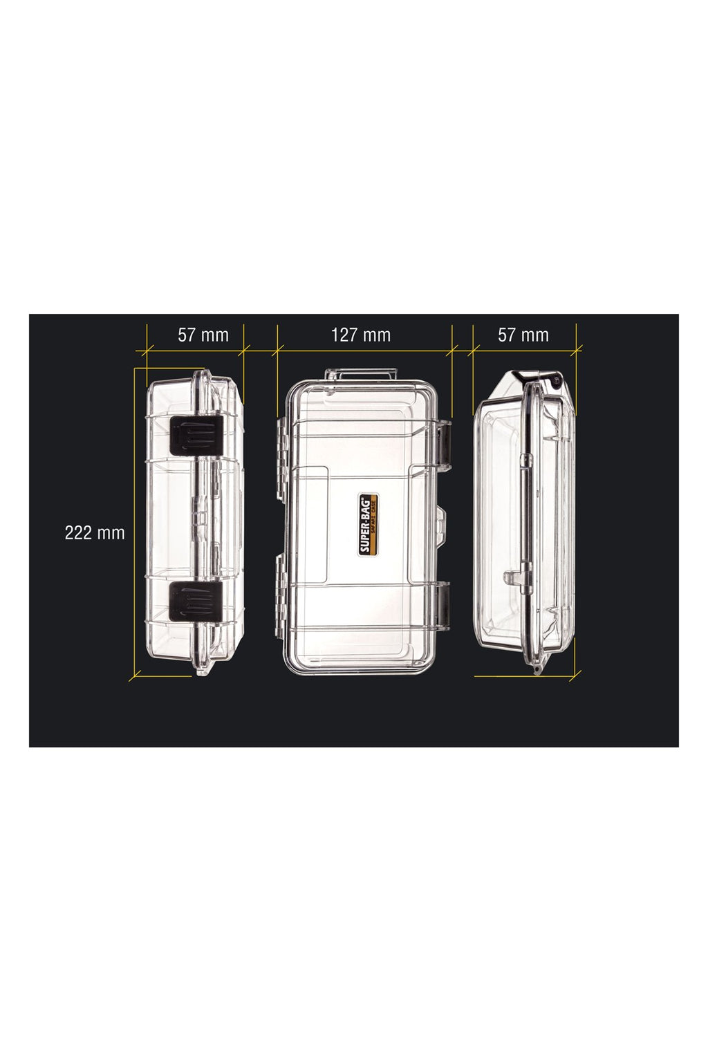 Superbag Safari Case Süngersiz Saklama Kutusu Büyük (SF-2010)