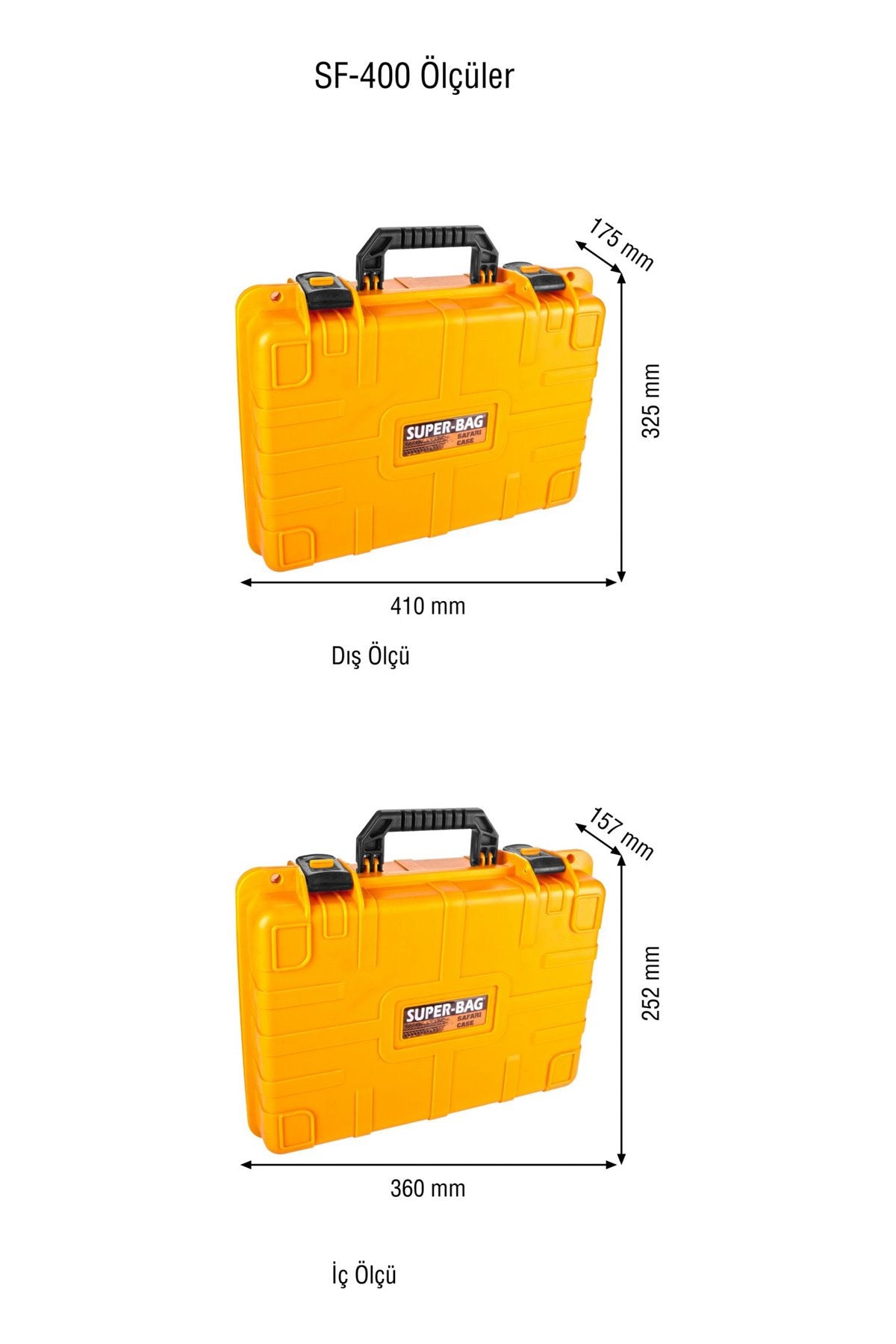 Safari Case Takım Çantası Süngersiz (SF-400)