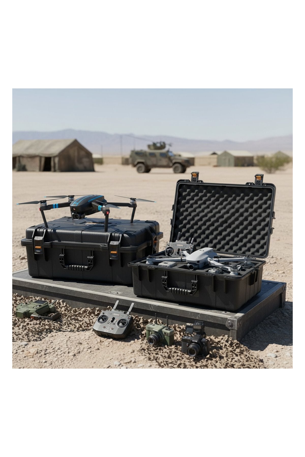 Safari Case Süngerli Takım Çantası (SF-450S)